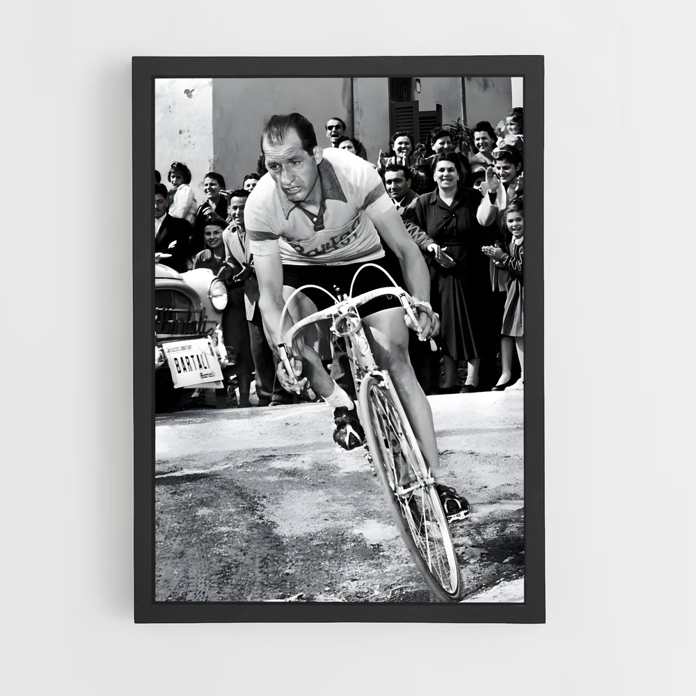 Poster Piste de Gino – affiche Cyclisme (vue 2)
